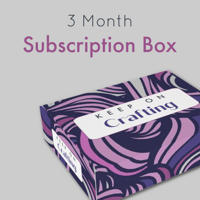 3 Month Keep On Crafting Subscription Box-Subscription-Keep On Crafting-Acorns & Twigs