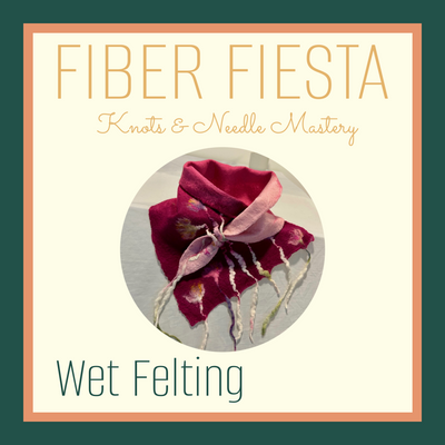 Fiber Fiesta Wet Felting Supply Kit-Keep On Crafting-Acorns & Twigs