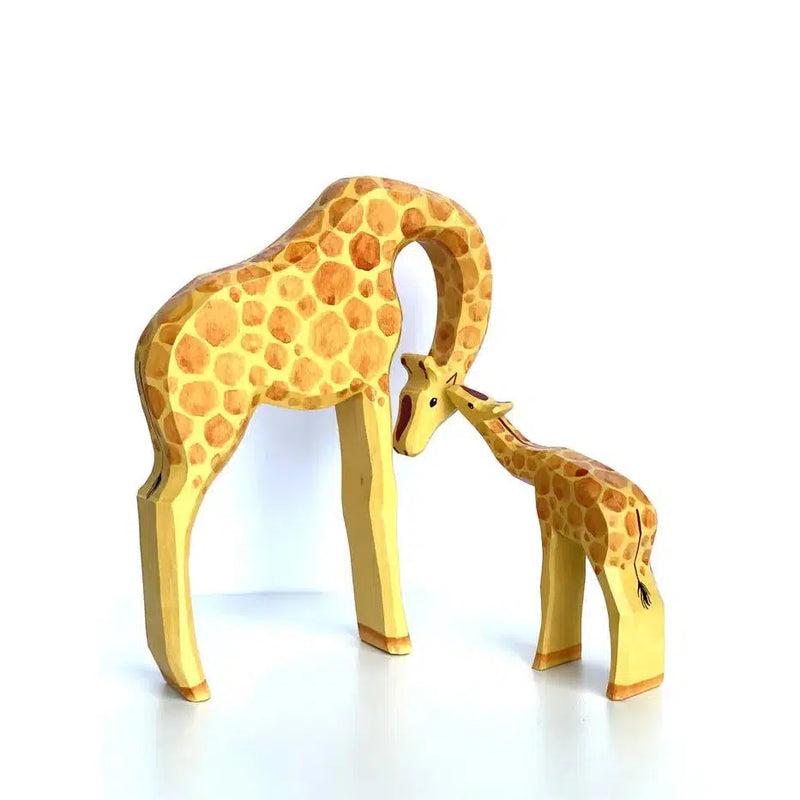 Giraffes set of 2-Small World Play-PoppyBabyCo-Acorns & Twigs