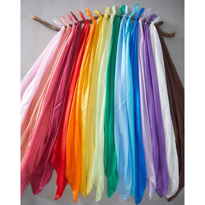 35" Classic Playsilks - Solid Colors-Silk Cloths-Sarah's Silks-Acorns & Twigs