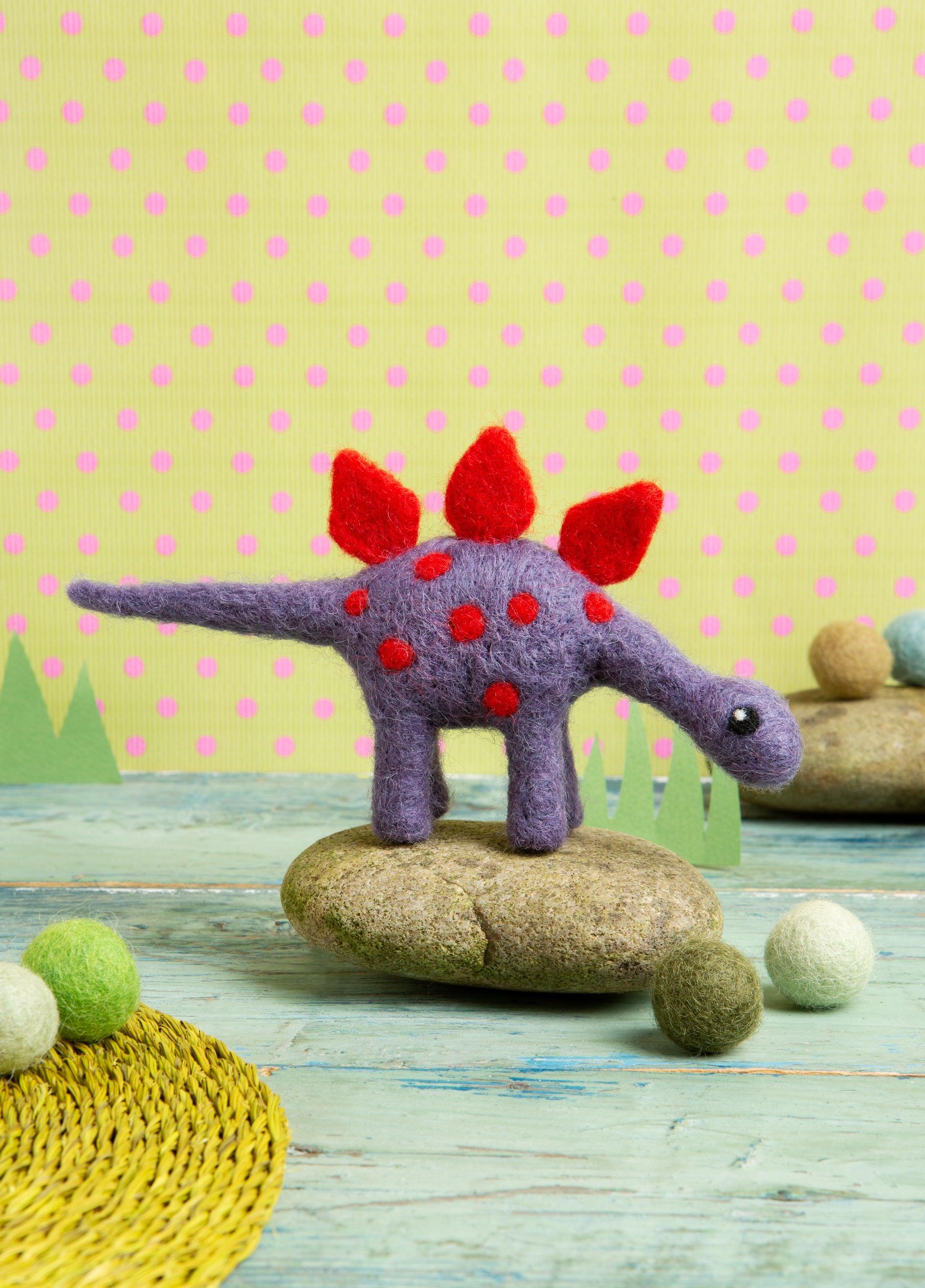 stegosaurus-mini-needle-felting-kit-acorns-twigs for Free Printable Needle Felting Patterns Stegosaurus Mini Needle Felting Kit – Acorns & Twigs for Free Printable Needle Felting Patterns