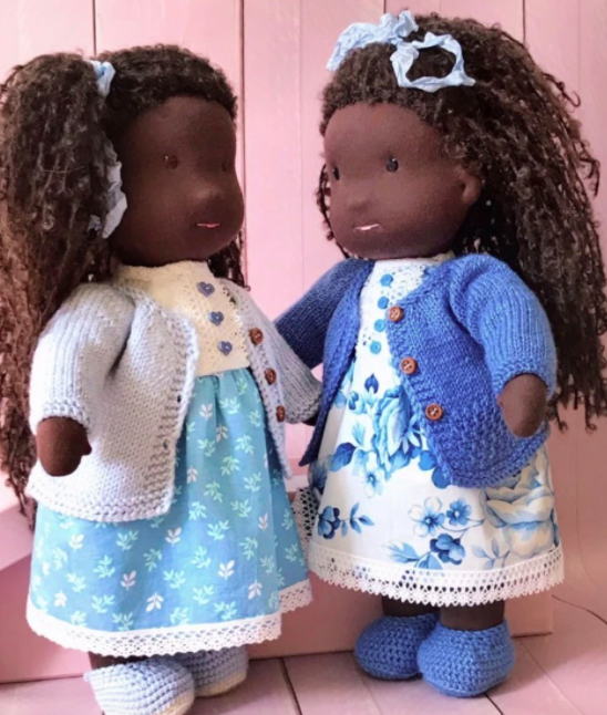 Black waldorf doll online