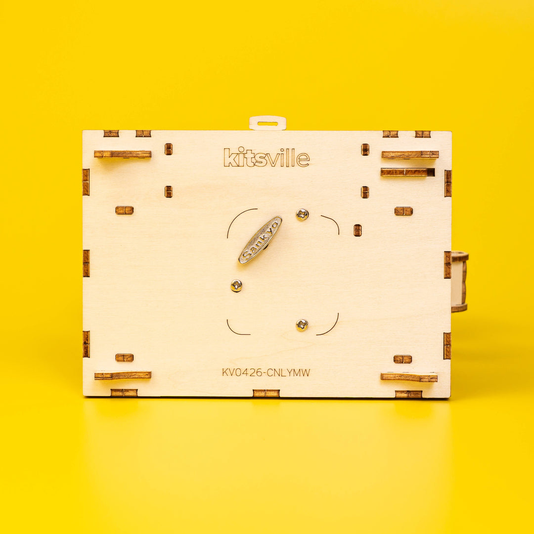 DIY Wooden Ferris Wheel Music Box Kit: Canon in D