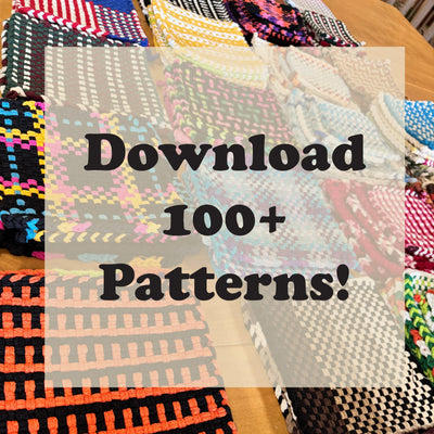 102 Potholder Patterns-KOL-Keep On Looping-Acorns & Twigs