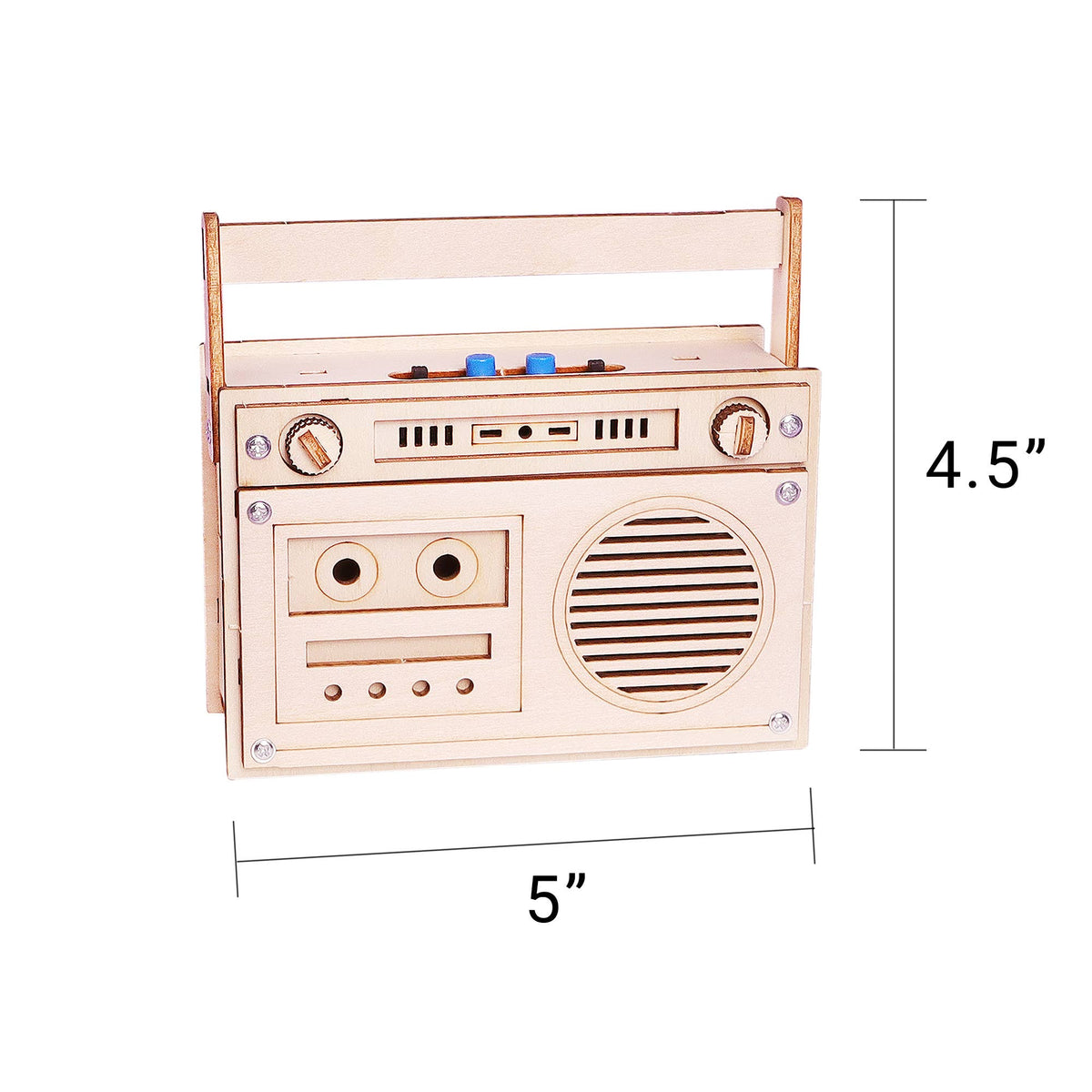 60 Seconds Voice Recorder DIY Kit, STEM Toy for Kids-Wooden Toy-Kitsville-Acorns & Twigs