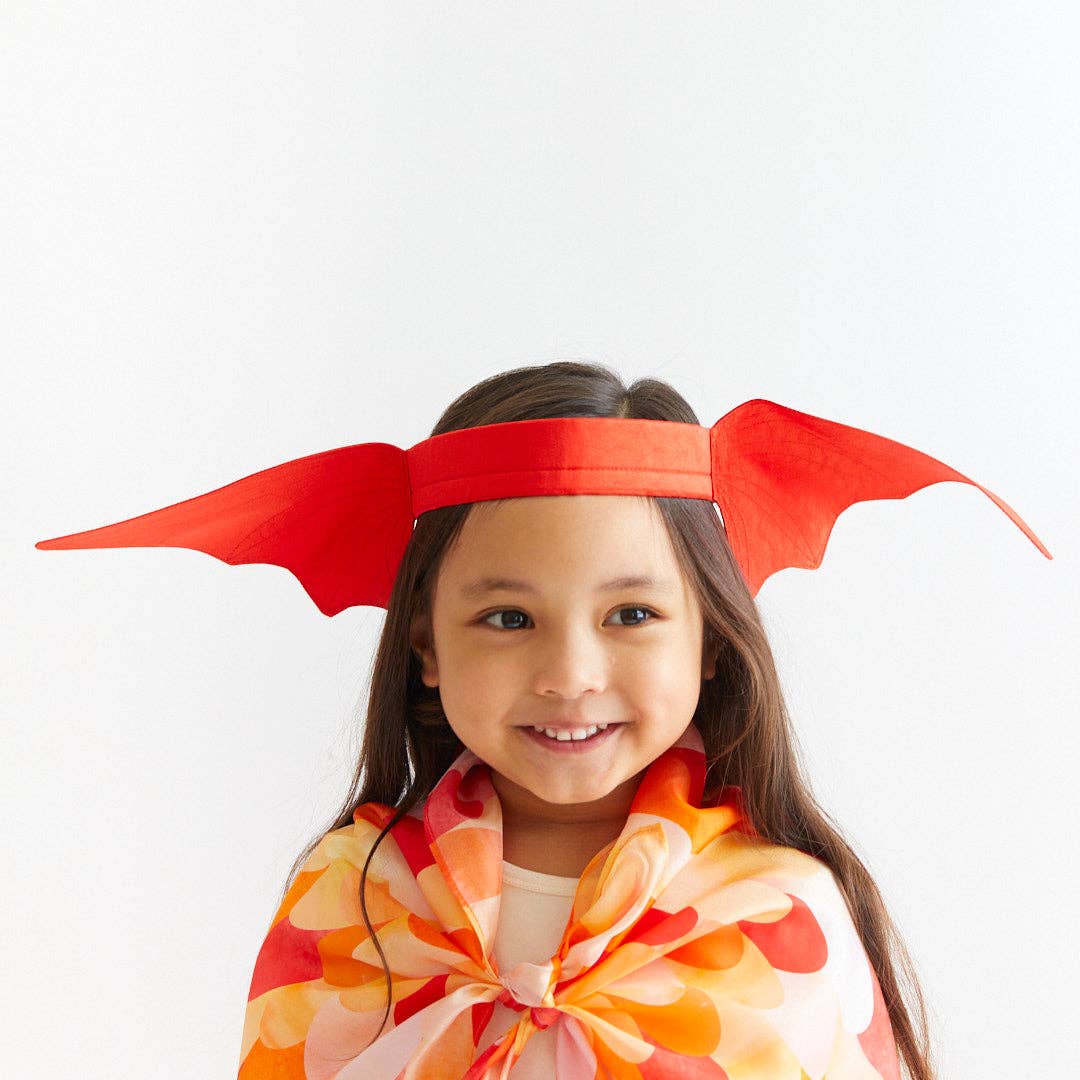Red Dinosaur Ears