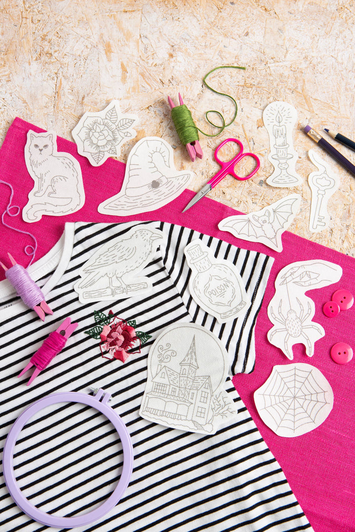 Gothic Tales Stick &amp; Stitch Embroidery Pack | Halloween