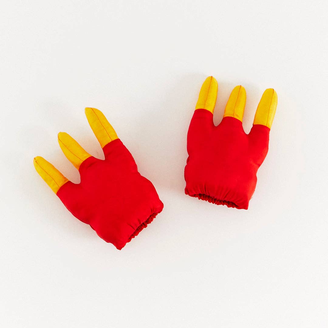 Red Dinosaur Claws