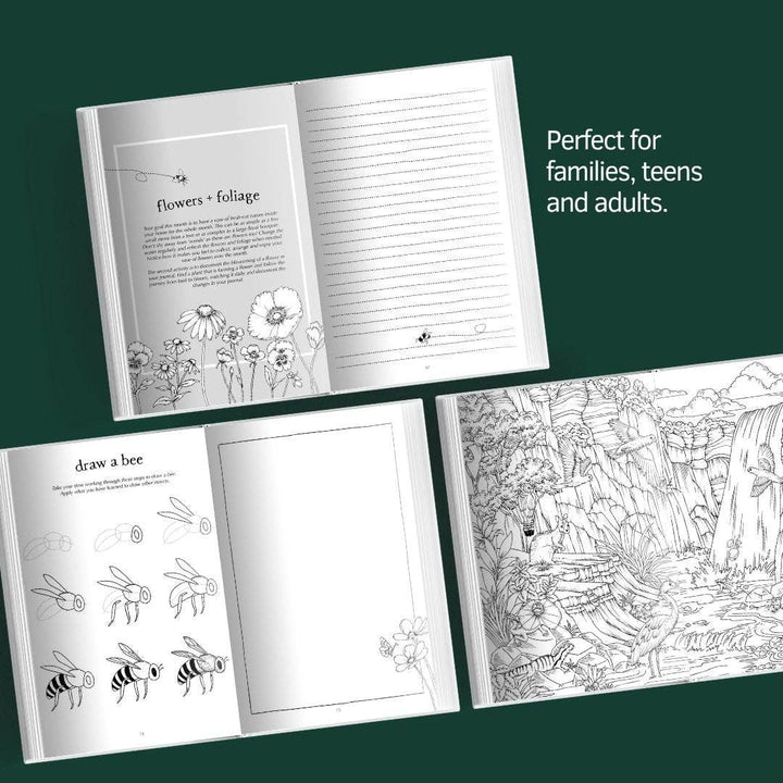 A Wild Year - Nature Journal-Nature Activities-Your Wild Books-Acorns &amp; Twigs