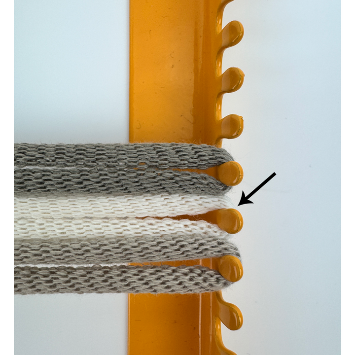 Oyster White Cotton Loops