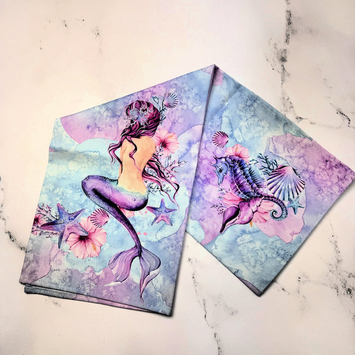 Mermaids Tea Towel