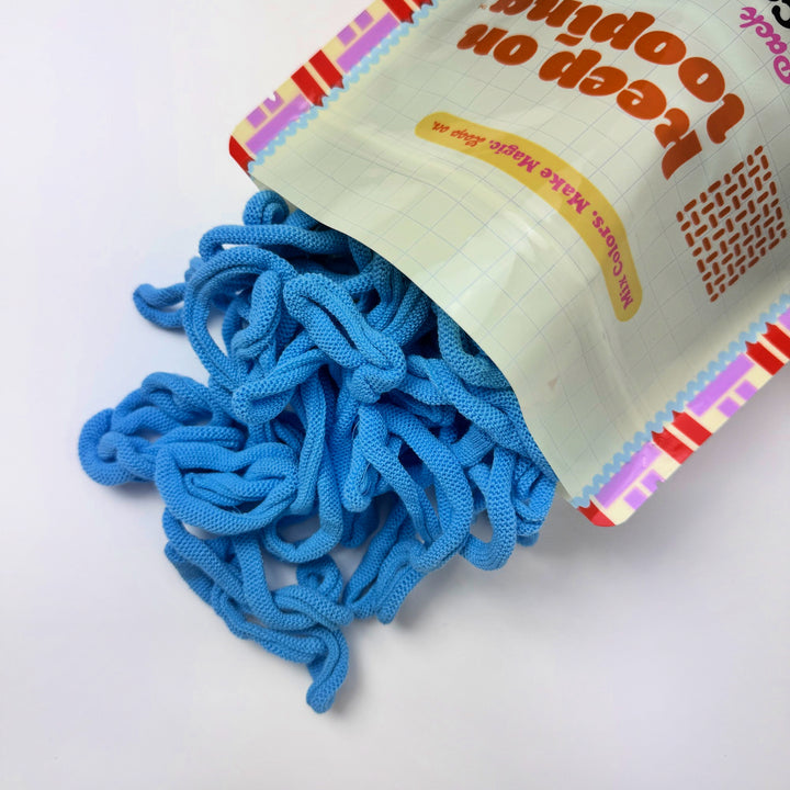 Baby Blue Cotton Loops