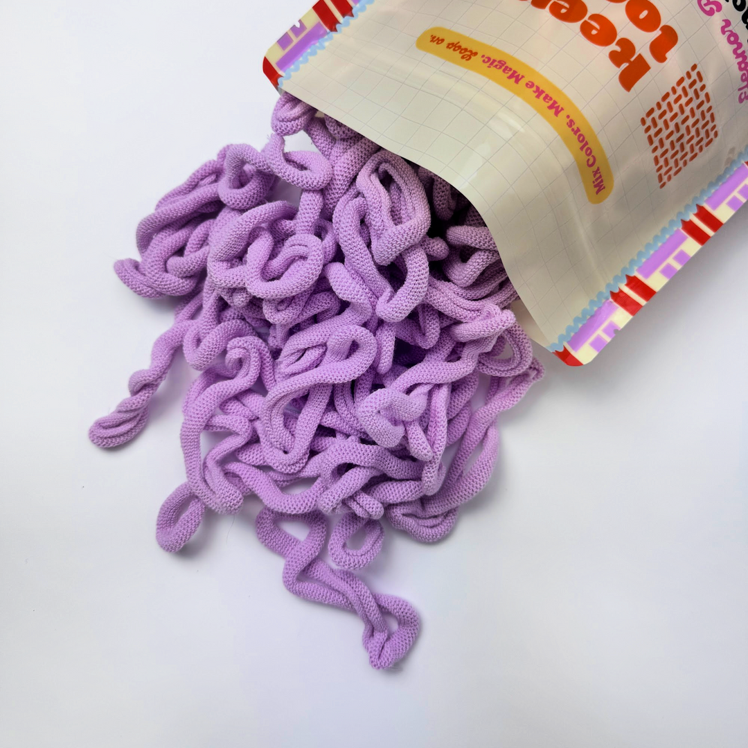 Very Light Purple Cotton Loops