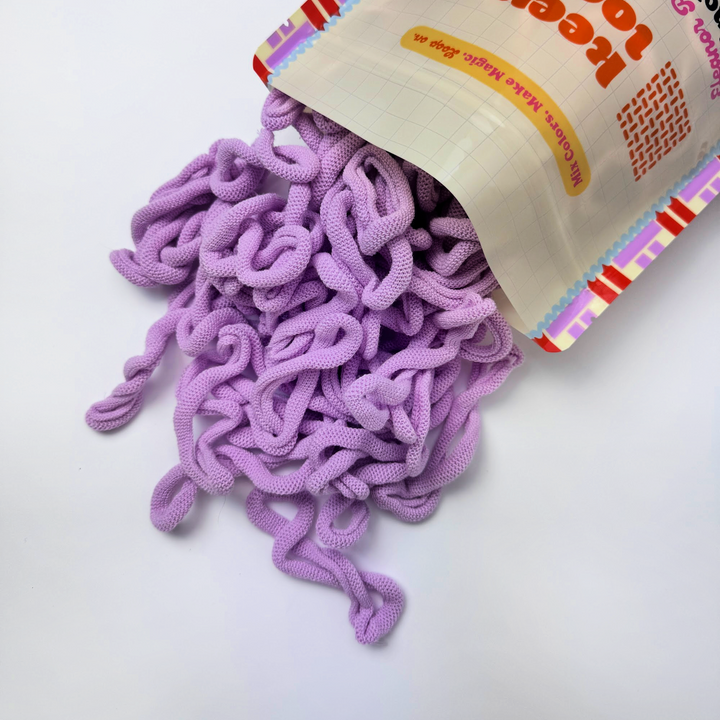 Very Light Purple Cotton Loops