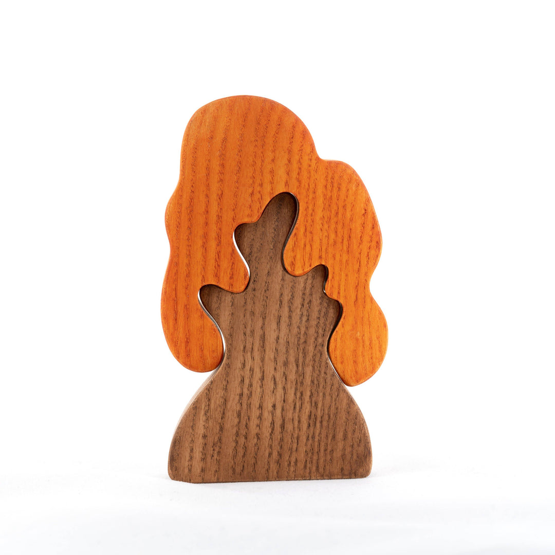 Autumn Oak Puzzle-Small World Play-PoppyBabyCo-Acorns &amp; Twigs