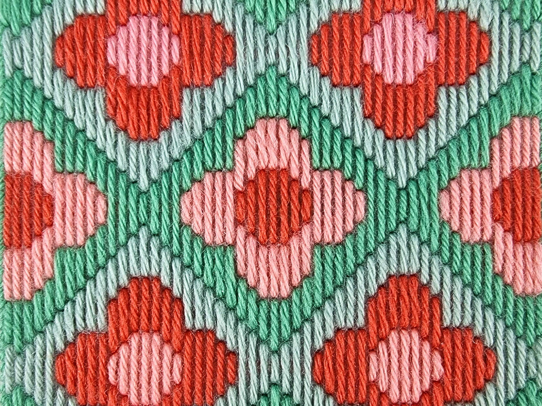 Bargello Kits, Ditsy Daisies Wall Hanging Craft Kit DIY-Bargello-Oh Sew Bootiful-Acorns &amp; Twigs