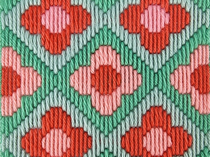 Bargello Kits, Ditsy Daisies Wall Hanging Craft Kit DIY-Bargello-Oh Sew Bootiful-Acorns &amp; Twigs