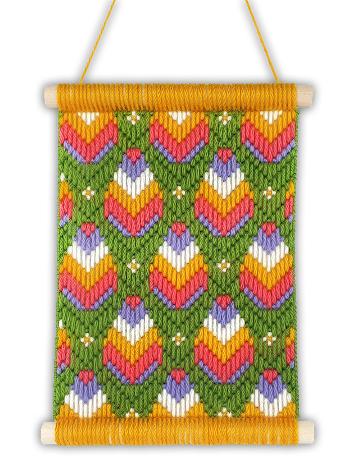 Bargello Tapestry Kits, Easter Egg Wall Needlecraft Kits-Bargello-Oh Sew Bootiful-Acorns &amp; Twigs