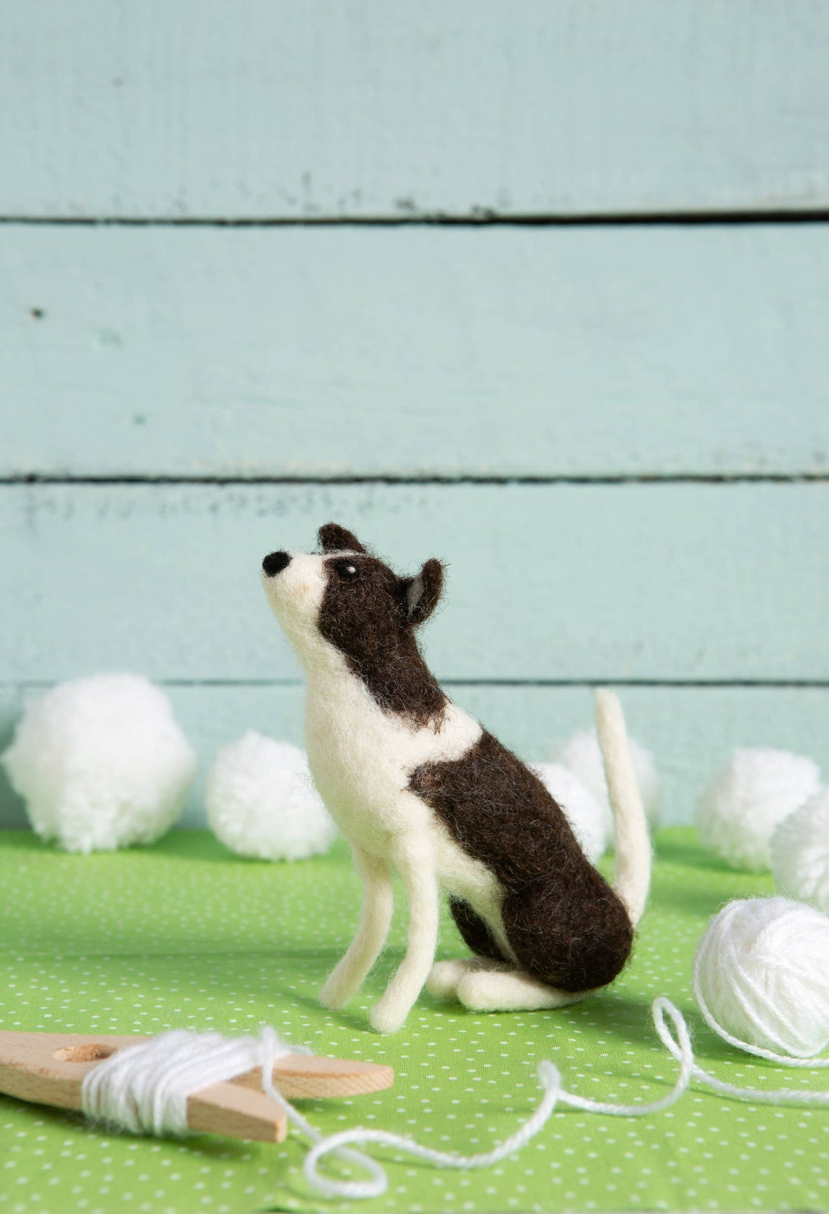 Border Collie Needle Felting Kit | Complete Craft Kit-Hawthorn Handmade (US Duties Paid)-Acorns & Twigs