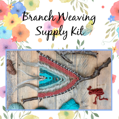Branch Weaving Supply Kit KOC-Weaving March 2024-KOC-Acorns & Twigs-Acorns & Twigs
