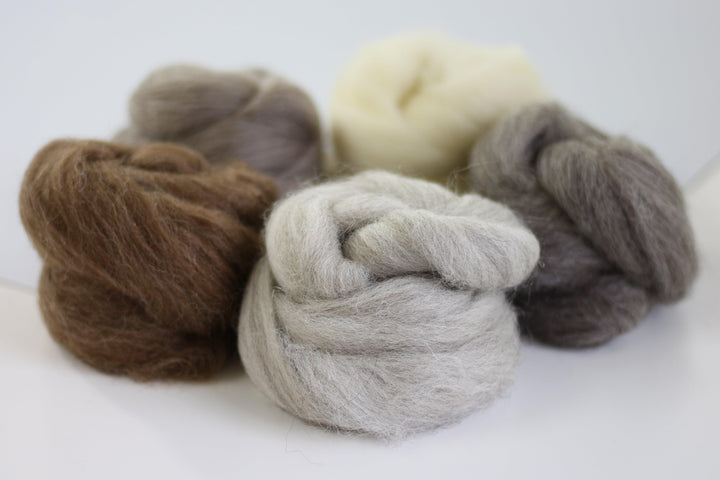 British Breeds Wool Bundle 1-Pre-Packaged Wool Sets-Hawthorn Handmade-Acorns &amp; Twigs