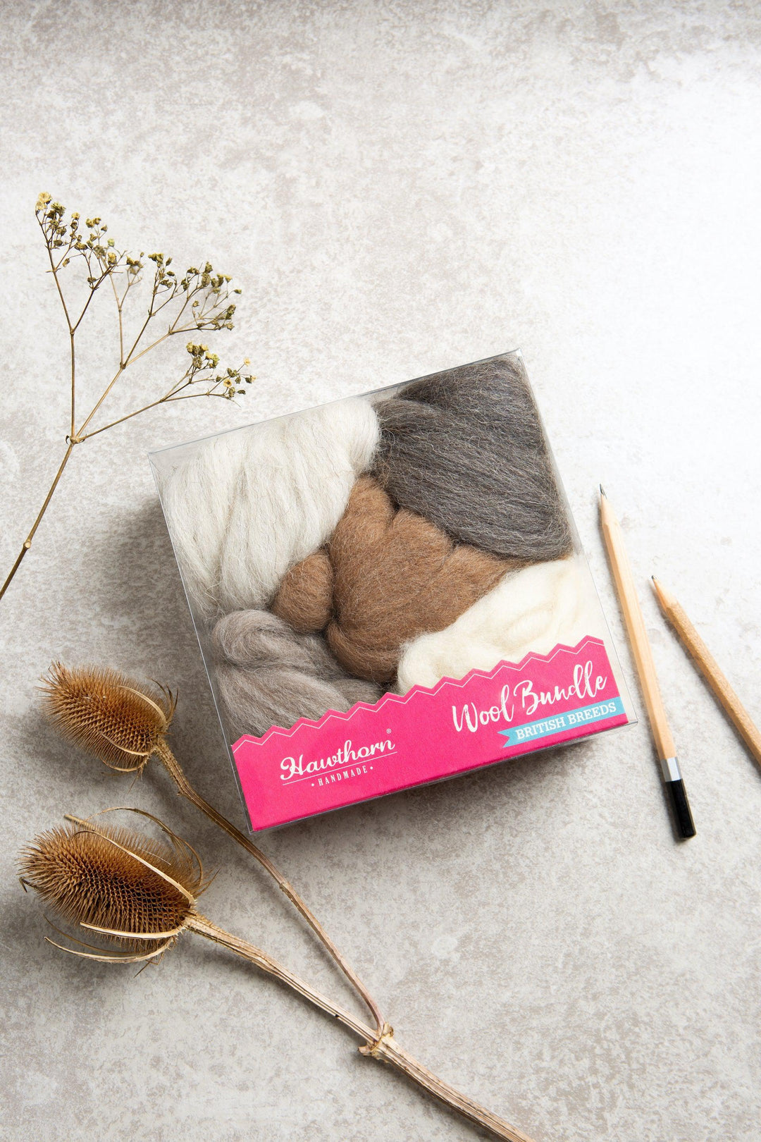 British Breeds Wool Bundle 1-Pre-Packaged Wool Sets-Hawthorn Handmade-Acorns &amp; Twigs
