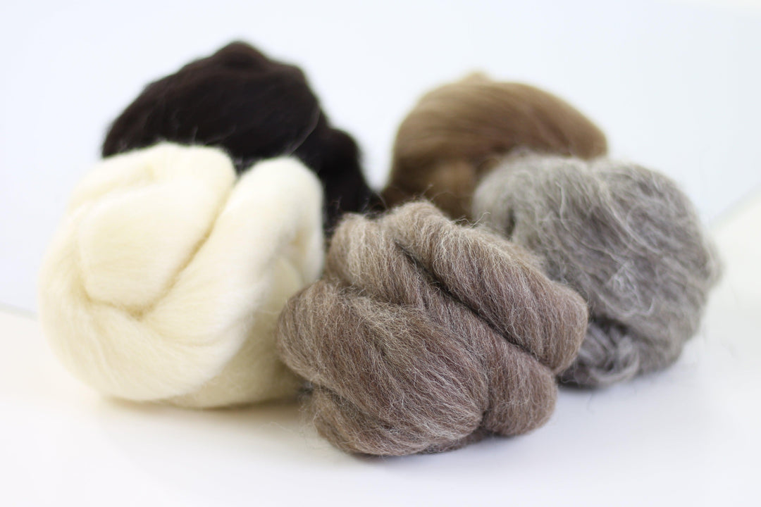 British Breeds Wool Bundle 2-Pre-Packaged Wool Sets-Hawthorn Handmade-Acorns &amp; Twigs