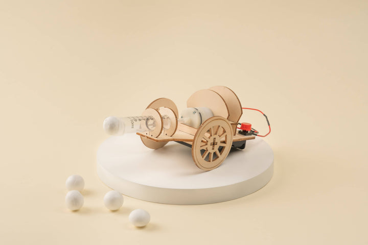 Cannon DIY Kit, Educational STEM Toy for Kids, Craft Kit-Wooden Toy-Kitsville-Acorns &amp; Twigs