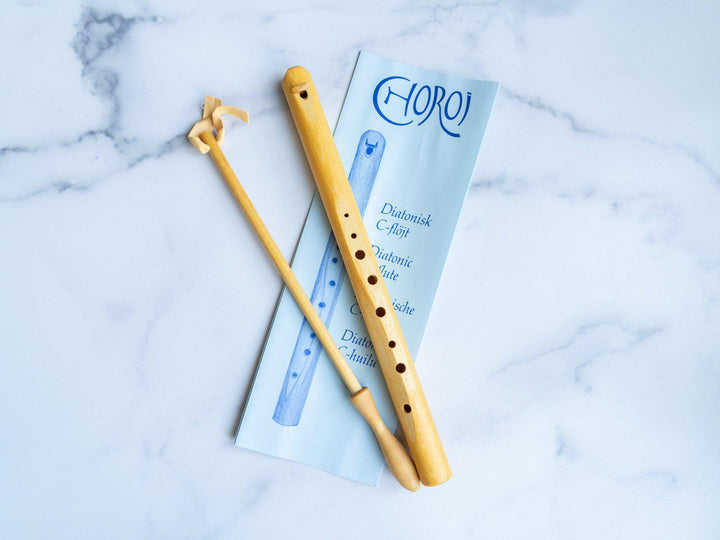 Choroi Diatonic C-Flute (8+1 holes) with tone block-Flutes-Choroi-Acorns &amp; Twigs