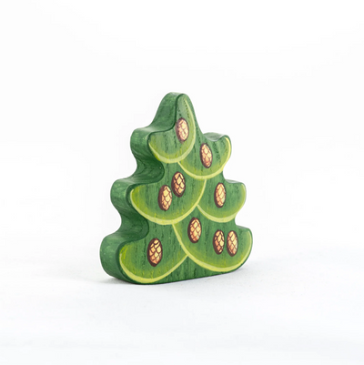 Christmas Tree with Cones, small-Small World Play-PoppyBabyCo-Acorns & Twigs