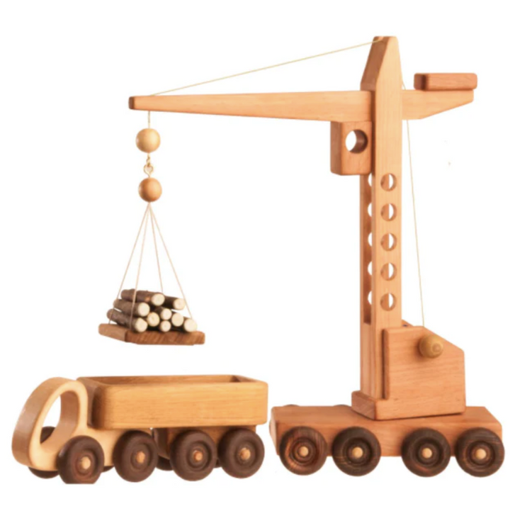Crane-Small World Play-PoppyBabyCo-Acorns &amp; Twigs
