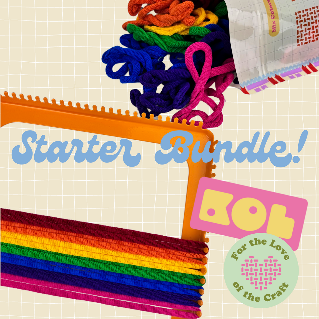 Keep On Looping® Starter Bundle – Model 27 Loom + Loop Assortment