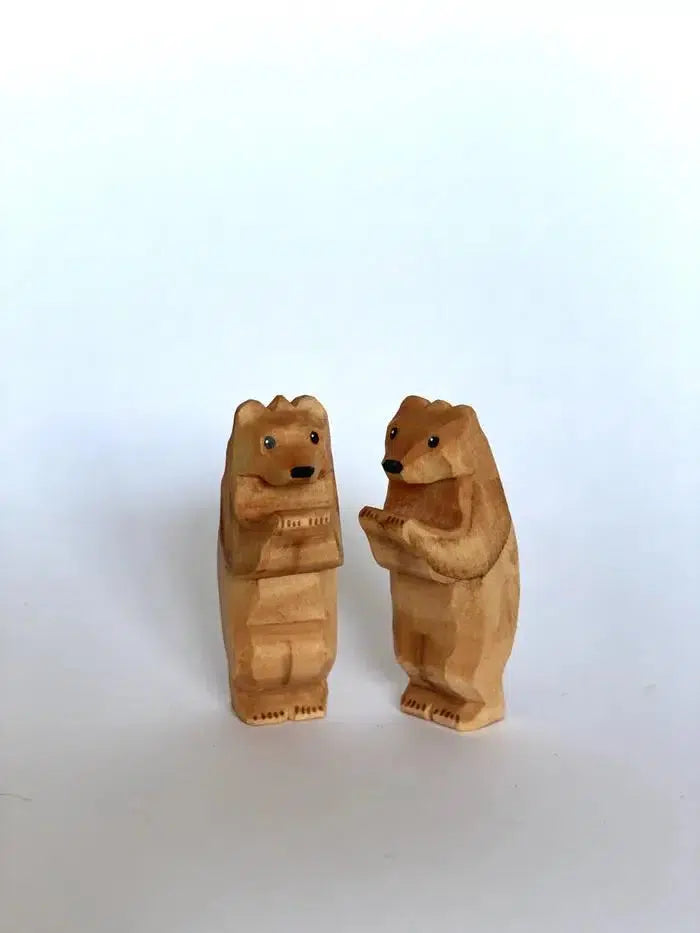 Cubs set of 2-Small World Play-PoppyBabyCo-Acorns & Twigs
