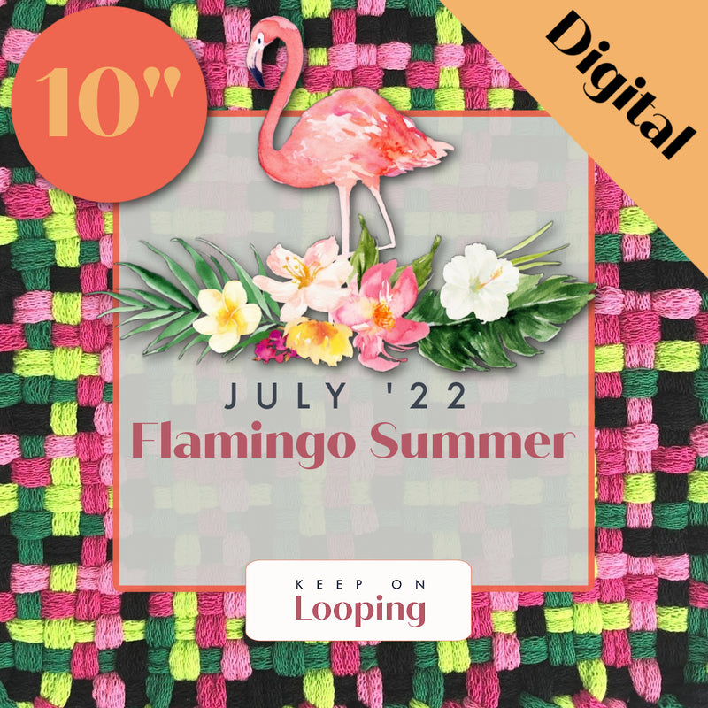 Digital KOL Patterns - July 2022 - Flamingo Summer