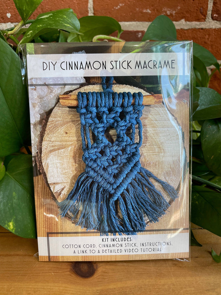 DIY Cinnamon Stick Macrame Kit: Assorted Colors-Macrame-Tangled Up In Hue-Acorns &amp; Twigs