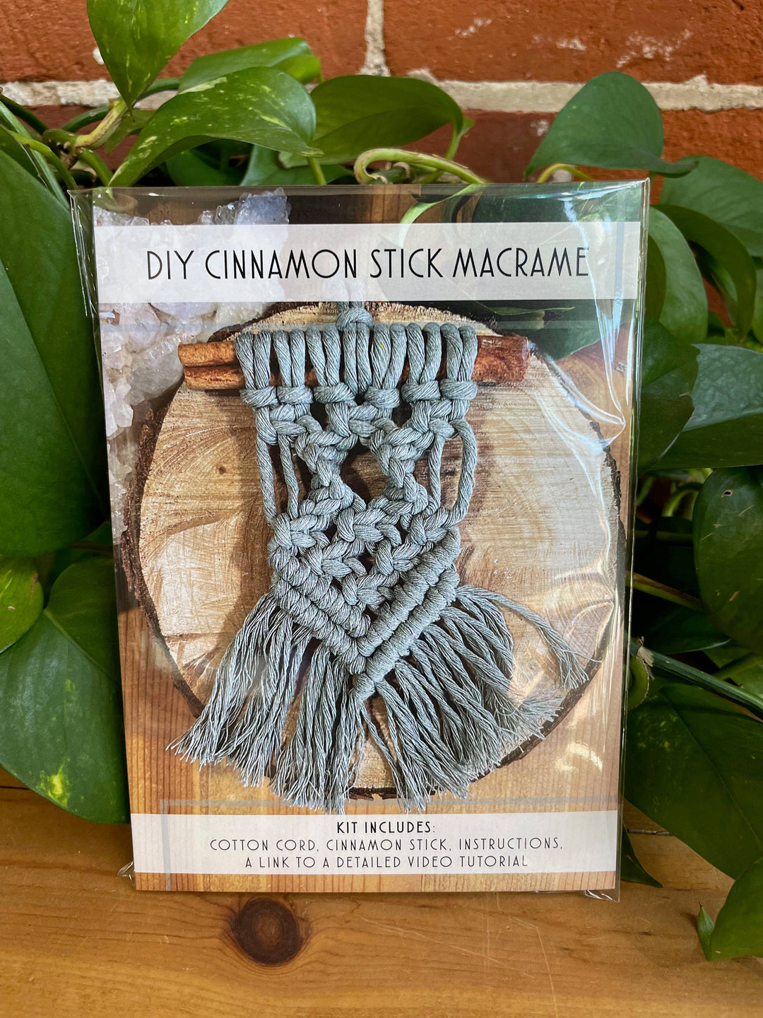 DIY Cinnamon Stick Macrame Kit: Assorted Colors-Macrame-Tangled Up In Hue-Acorns &amp; Twigs