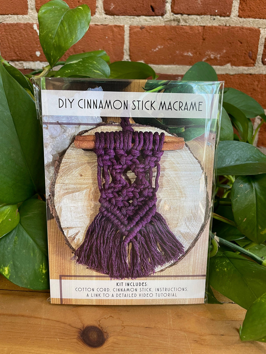 DIY Cinnamon Stick Macrame Kit: Assorted Colors-Macrame-Tangled Up In Hue-Acorns &amp; Twigs