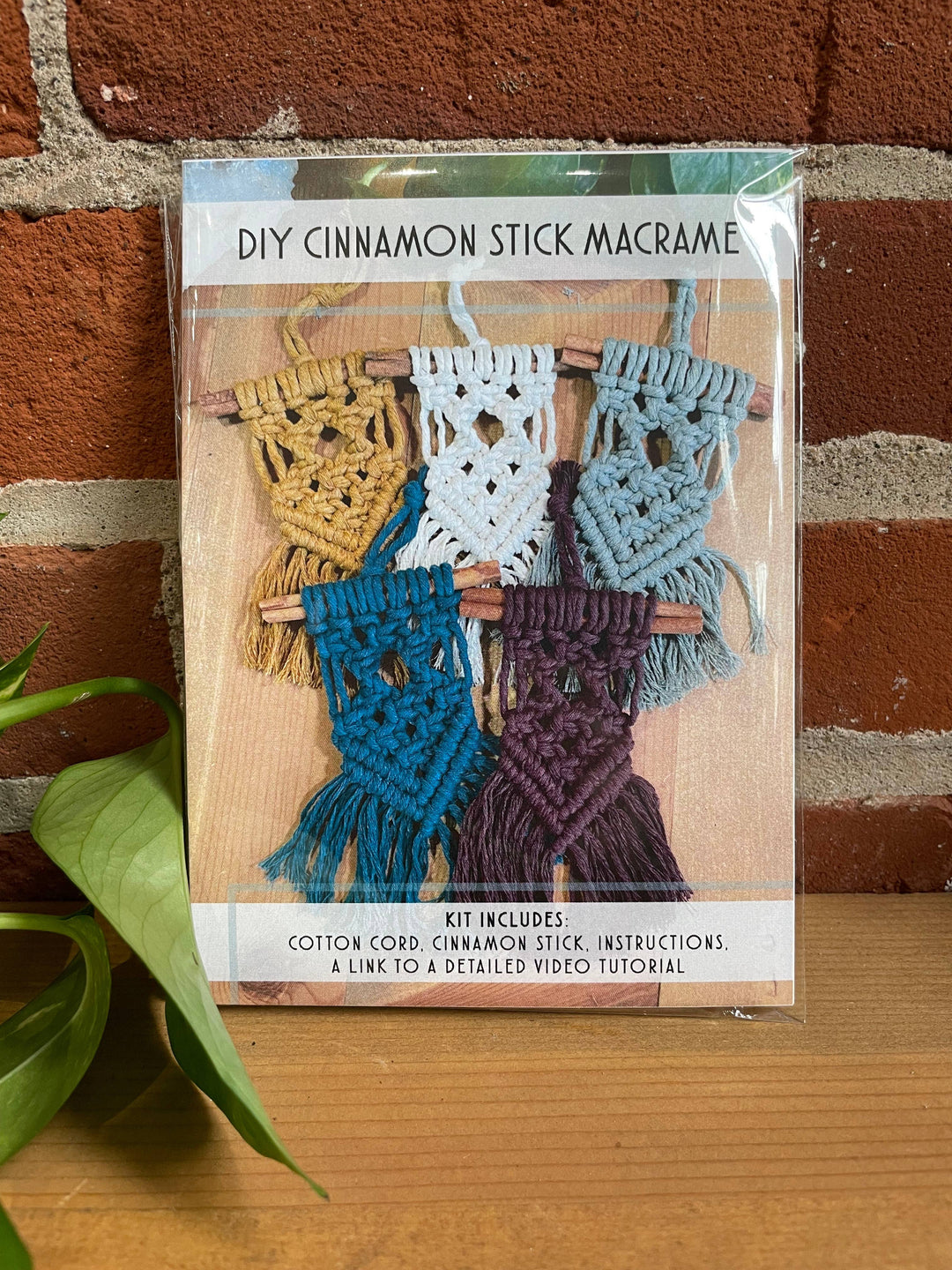 DIY Cinnamon Stick Macrame Kit: Assorted Colors-Macrame-Tangled Up In Hue-Acorns &amp; Twigs