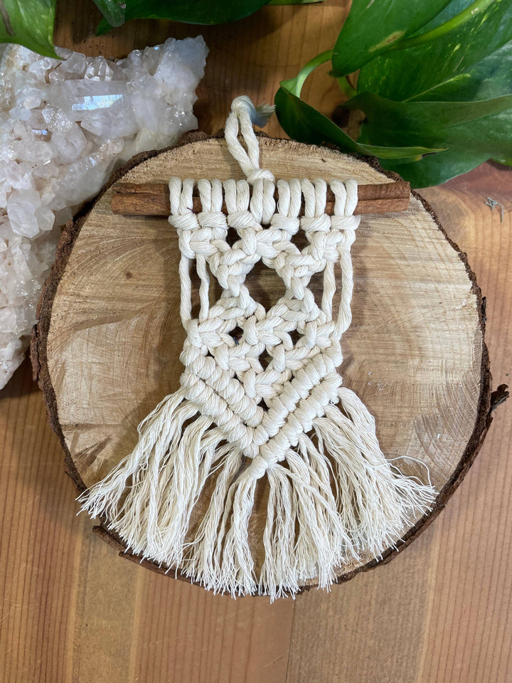 DIY Cinnamon Stick Macrame Kit: Assorted Colors-Macrame-Tangled Up In Hue-Acorns &amp; Twigs