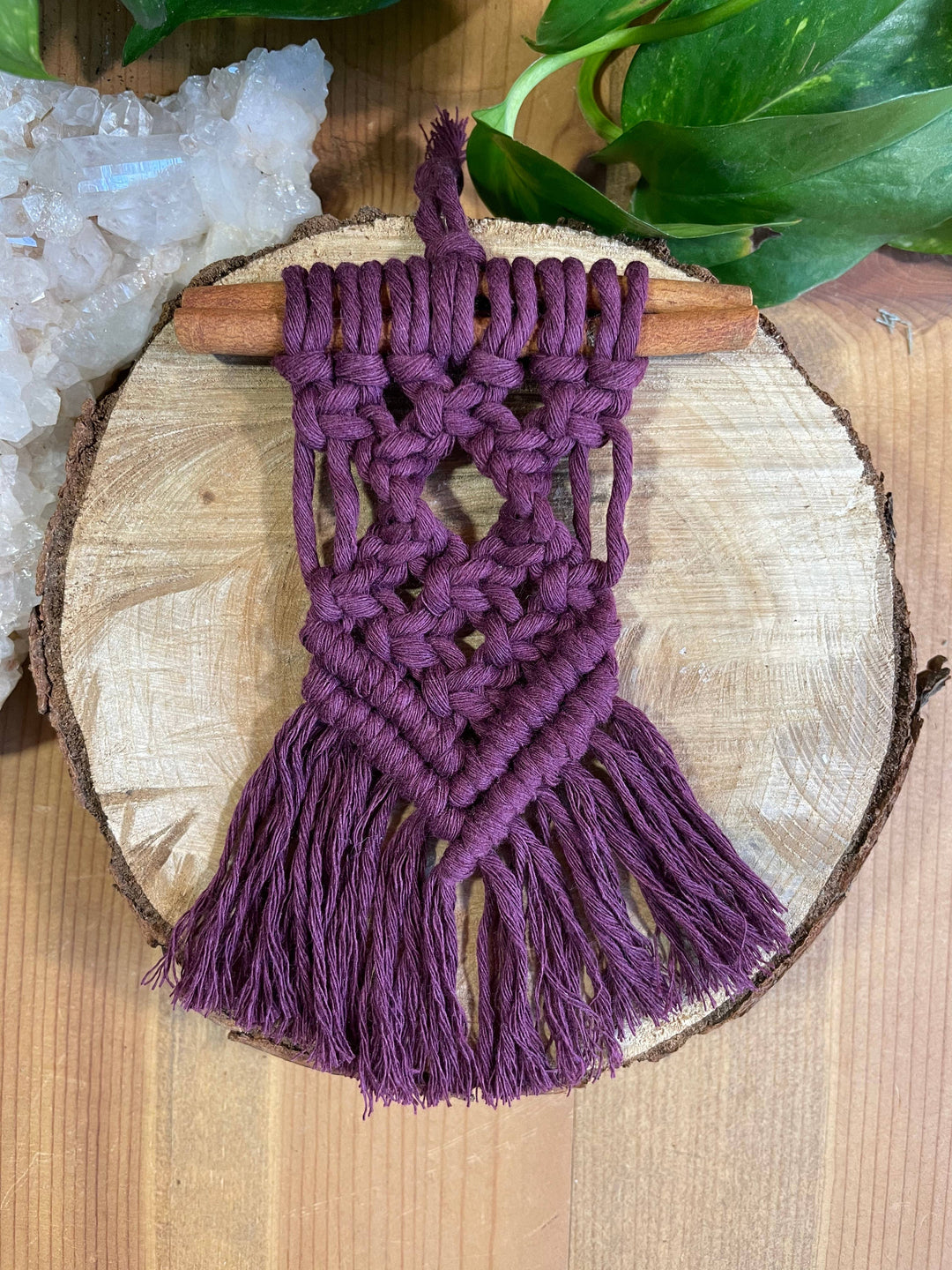 DIY Cinnamon Stick Macrame Kit: Assorted Colors-Macrame-Tangled Up In Hue-Acorns &amp; Twigs