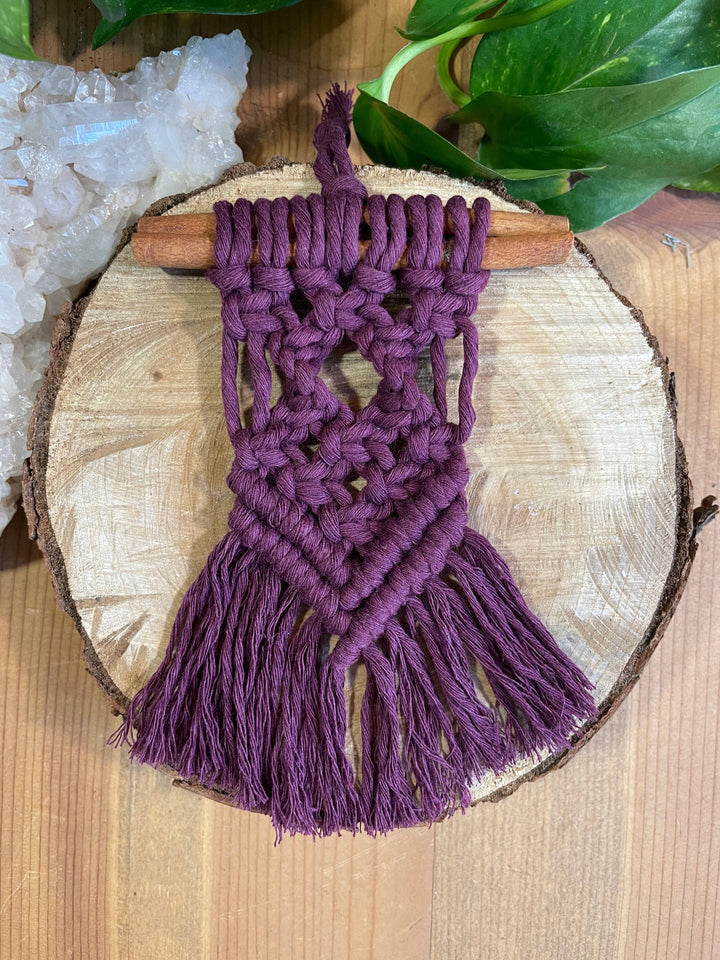 DIY Cinnamon Stick Macrame Kit: Assorted Colors-Macrame-Tangled Up In Hue-Acorns &amp; Twigs