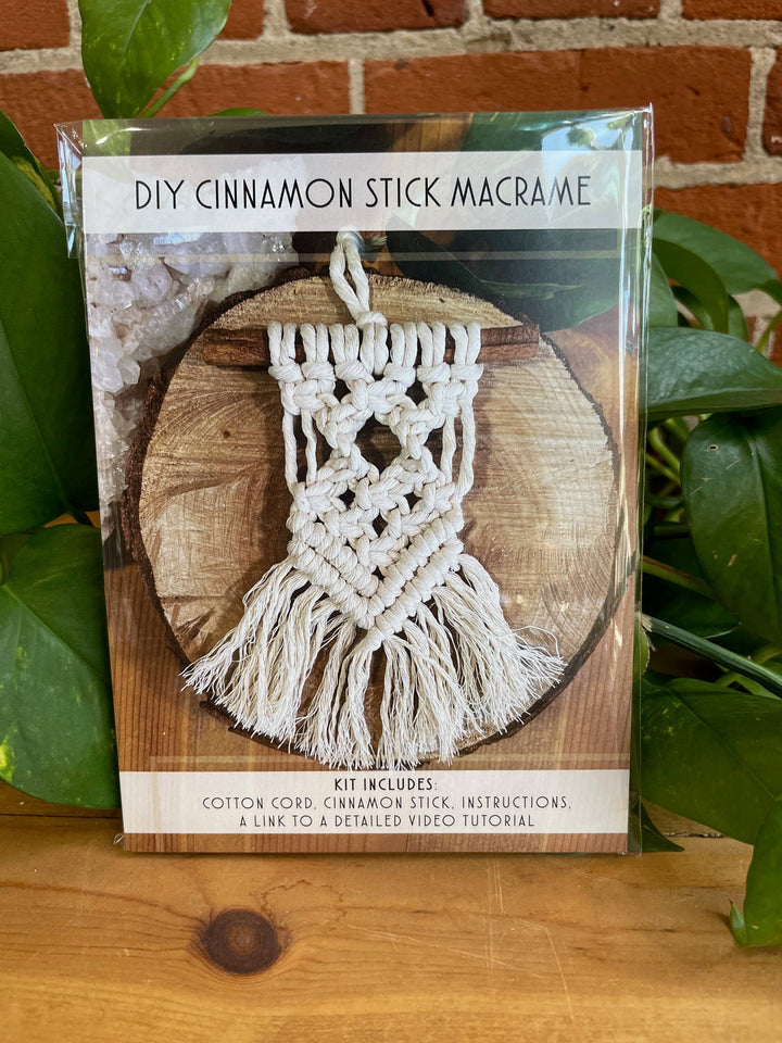 DIY Cinnamon Stick Macrame Kit: Assorted Colors-Macrame-Tangled Up In Hue-Acorns &amp; Twigs