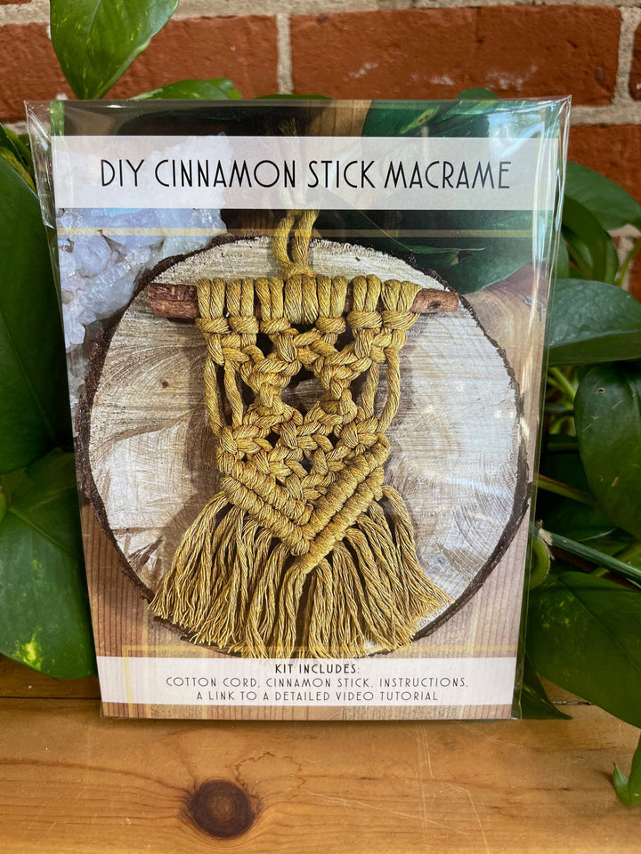 DIY Cinnamon Stick Macrame Kit: Assorted Colors-Macrame-Tangled Up In Hue-Acorns &amp; Twigs