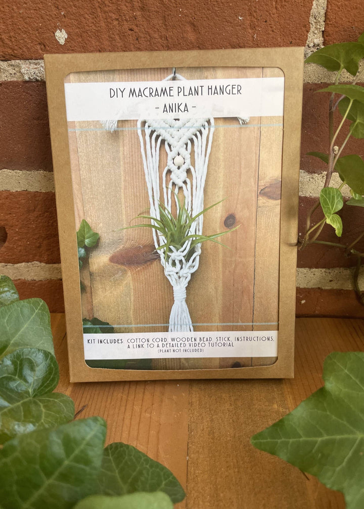 DIY Macrame Air Plant Hanger Kit - The Anika-Macrame-Tangled Up In Hue-Acorns &amp; Twigs