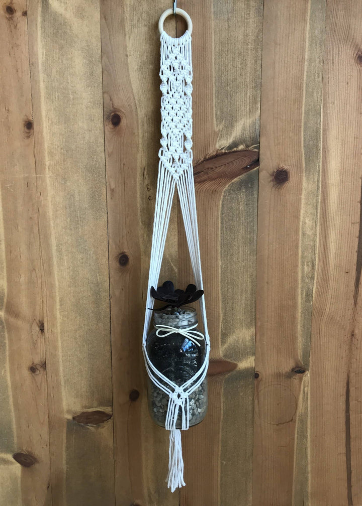 DIY Macrame Plant Hanger Kit - The Evelyn-Macrame-Tangled Up In Hue-Acorns &amp; Twigs