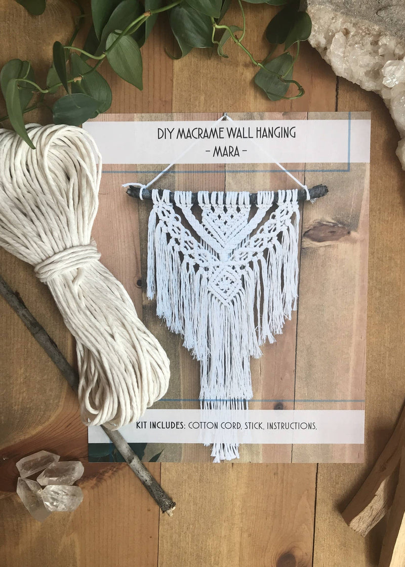 DIY Mara Macrame Wall Hanging Kit-Macrame-Tangled Up In Hue-Acorns & Twigs