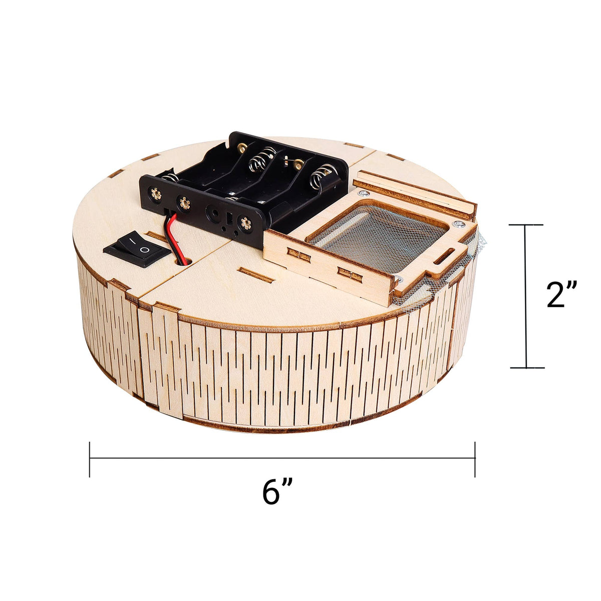 DIY Robot Vacuum Kit – STEM Educational Toy-Wooden Toy-Kitsville-Acorns & Twigs