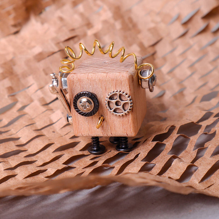DIY Timberbot Kit, Build 2 Wooden Robots-Wooden Toy-Kitsville-Acorns &amp; Twigs