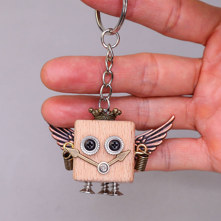 DIY Timberbot Kit, Build 2 Wooden Robots-Wooden Toy-Kitsville-Acorns &amp; Twigs