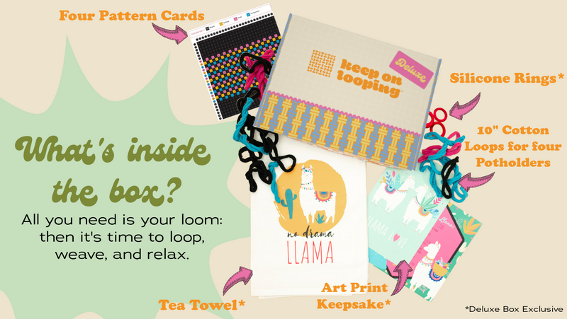 (December) DELUXE Keep On Looping Subscription Box-Subscription-Keep On Looping-Acorns & Twigs